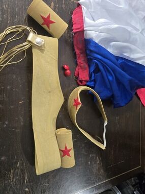 Wonder Woman Accessory Set Hand Made